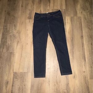 Dark Indigo Women's Cropped Jeans